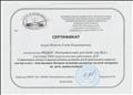 Сертификат участника РМО педагогических работников ДОУ